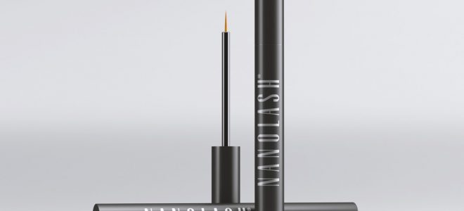 Ojos hermosos con el acondicionador Nanolash